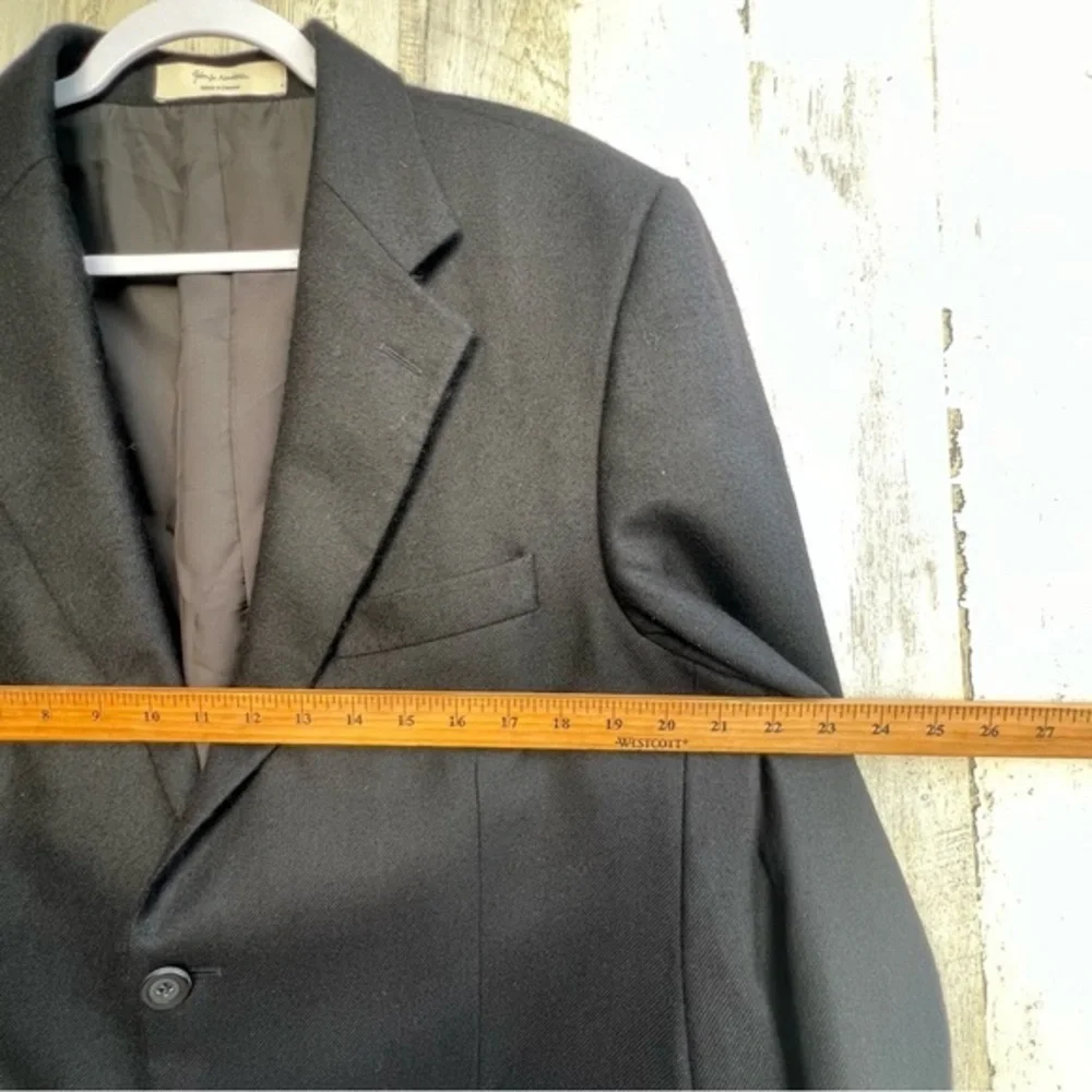 Loro Piana Men’s 100% Cashmere Black‎ Blazer - Size 42R